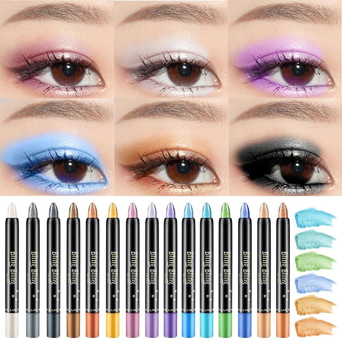 Waterproof Shimmer Eyeshadow & Eyeliner Stick