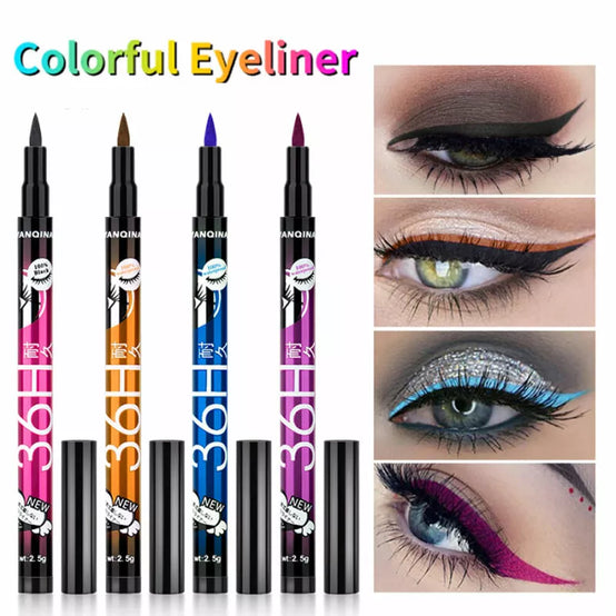 36H Waterproof Black Eyeliner Pen