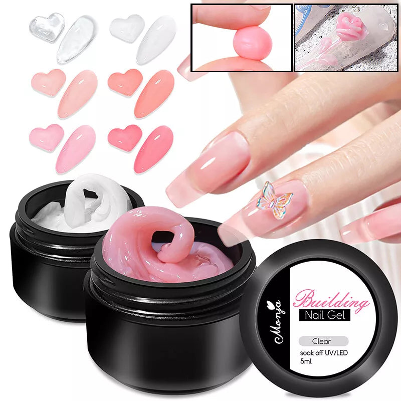 Non-Stick Nail Gel for Building and Carving