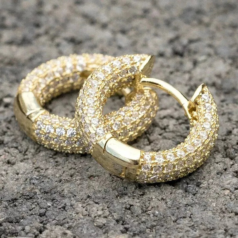 Fashion Hoop Earring Silver, Gold, Rose Gold