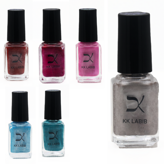 KK Labib Metallic Nail Polish Super Shine Chrome Mirror Effect